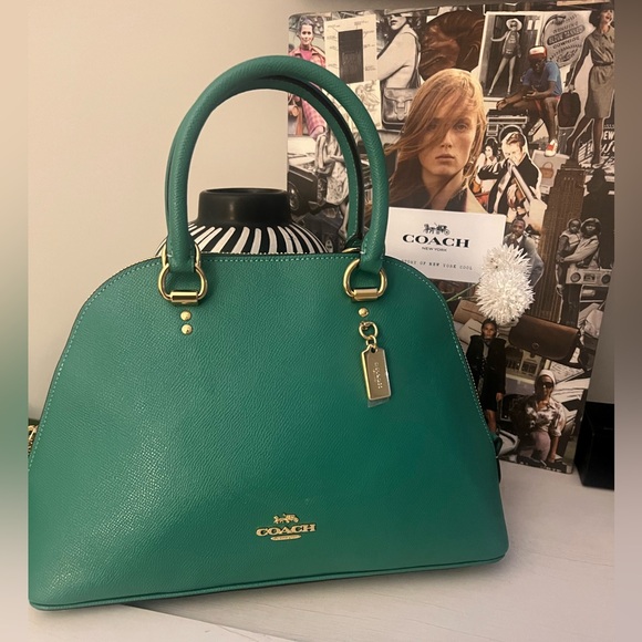 Coach Handbags - Coach Katy Green Satchel (NWOT)